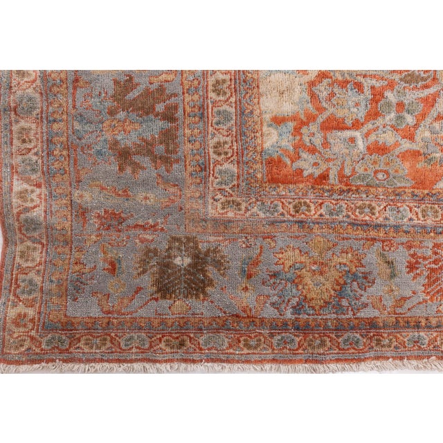 1910s Sultanabad Rug For Sale - Image 4 of 10