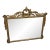 1920s Ornate Gold Wood Mirror For Sale