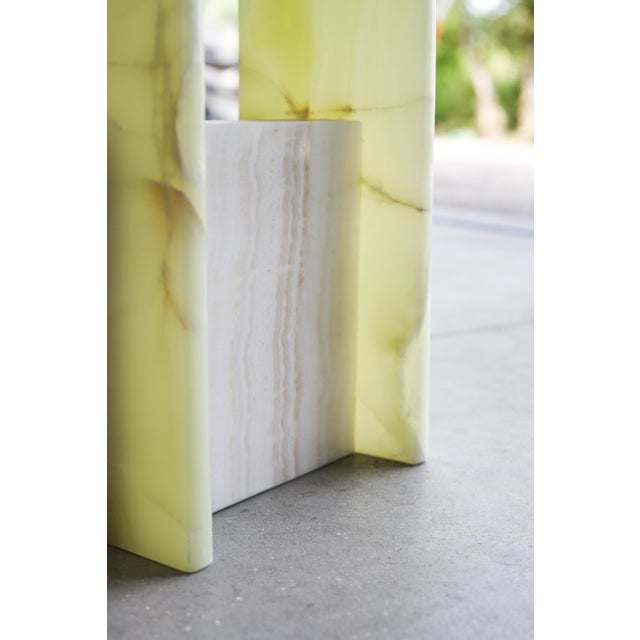 Stone SST016-2 Side Table by Stone Stackers For Sale - Image 7 of 8