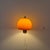 Brown Space Age Hungarian Wall Lamps from Szarvasi, 1960s, Set of 2 For Sale - Image 8 of 9