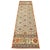 Persian Vintage Persian Tabriz Taba Tabai Wool 3x10 Orange & Ivory Handmade Runner Rug #1144065 For Sale - Image 3 of 15