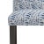 Not Yet Made - Made To Order Dining Chair in Snake Skin Blue For Sale - Image 5 of 8