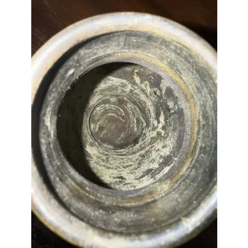 19th Century Japanese Bronze Cloisonne Vase With Handles For Sale - Image 10 of 11