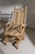 Scandinavian Rocking Chair in Oak with Turned Details, 1960s For Sale - Image 9 of 10