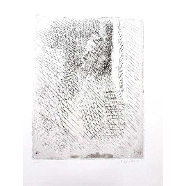 Jacques Villon - Woman - Original Etching Circa 1949 For Sale - Image 4 of 9