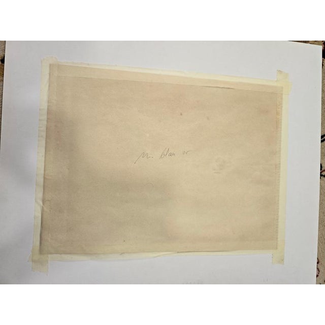 Antoni Tàpies, Self-Portrait, 1954, Pencil Drawing For Sale - Image 4 of 17