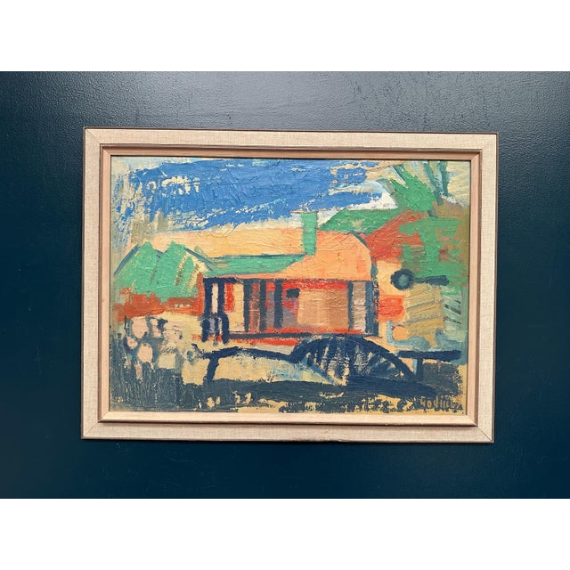 Ragnar Godin, Jämtland, 1965, Oil Painting on Panel, Framed For Sale - Image 18 of 18