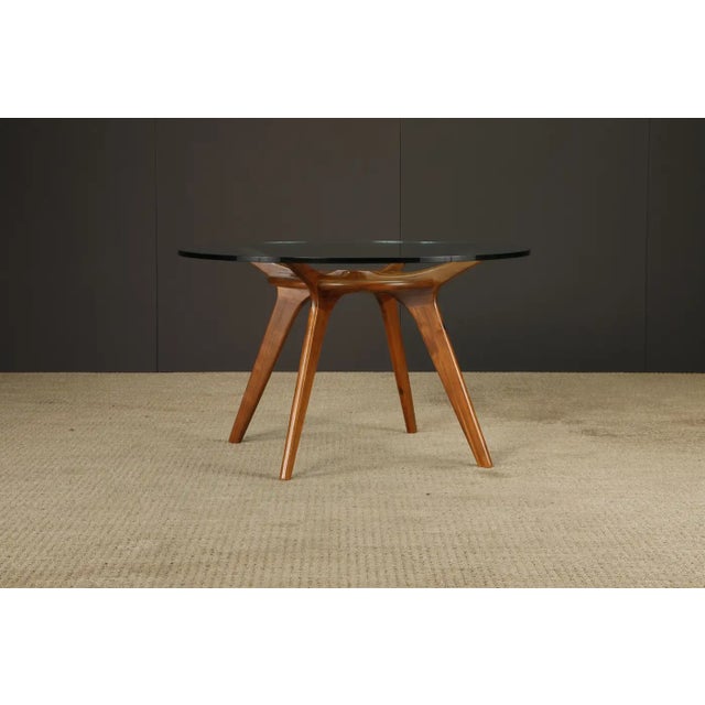 Adrian Pearsall for Craft Associates 'Compass' Dining Table in Walnut, 1960s For Sale - Image 14 of 18