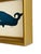 Nautical Original Hand-Painted Whale Painting in a Vintage Frame For Sale - Image 3 of 3