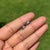 Mid-Century Modern Toi Et Moi Pear-Cut Blue Sapphire & Pink Sapphire Stud Earrings in 18k Gold- 2 Pieces For Sale - Image 3 of 15