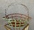 Rustic Chic Late 20th-Century Whimsical Crimped Steel Planter Basket For Sale - Image 15 of 18