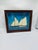 Sky Blue Three Dimensional Sailboat Shadow Box For Sale - Image 8 of 11