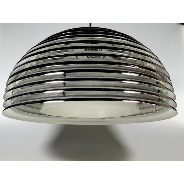 Ceiling Lamp Saturno in Chrome by Kazuo Motozawa for Staff, 1960s For Sale - Image 9 of 18