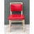 McGuire Vintage McGuire Red Upholstered Rattan Desk Chair For Sale - Image 4 of 12