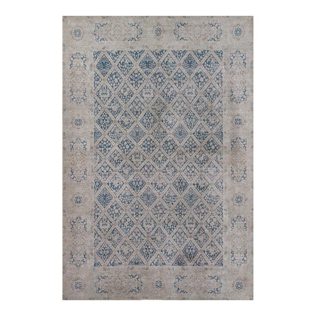 Erin Gates by Momeni Dorset Coventry Polyester Blue Area Rug 5' X 7'6" For Sale