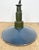 Industrial Blue Enamel Military Pendant Lamp with Cast Aluminium Top, 1960s For Sale - Image 11 of 16
