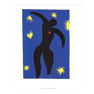 2001 Henri Matisse 'Icarus' Modernism Black,Blue,Red,Yellow Germany Offset Lithograph For Sale