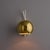 1970s Goffredo Reggiani 'Eyeball' Adjustable Perforated Metal Wall Lamps - a pair For Sale - Image 15 of 18
