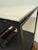 Black Room & Board Bowen Counter Table With Wine Shelf For Sale - Image 8 of 12