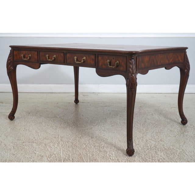 Age: Approx: 20 Years Old Details: Georgian Style High Quality Construction Solid Brass Hardware Drawers On Both Sides...