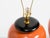 Contemporary Orange Overscale Ceramic Ginger Jar Table Lamps - a Pair For Sale - Image 3 of 7