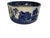 Antique Buffalo Pottery Blue Willow Oatmeal Berry Bowl - Semi-Vitreous Made in USA 1917. Approx. 3” High x 5 ⅜” Diameter x...