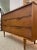1970s Vintage Mid Century Modern Dresser With Wood Carved Handles. For Sale - Image 4 of 9