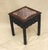 Antique Qing Era Chinese Hand-Carved Wood Table With Inset Marble Top For Sale - Image 4 of 9