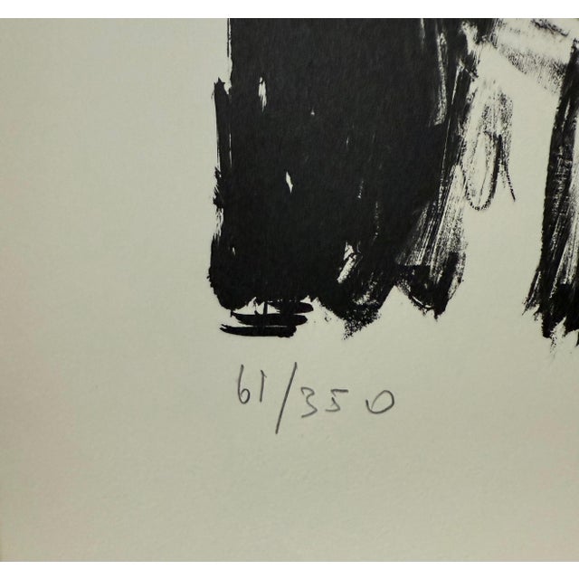 Printmaking Materials Arbit Blatas, Lithuanian French Artist Arbit Blatas Lithograph Georges Braque School of Paris, 1962 For Sale - Image 7 of 7