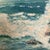 Cerulean Mid-20th Century American Seascape Oil Painting For Sale - Image 8 of 13