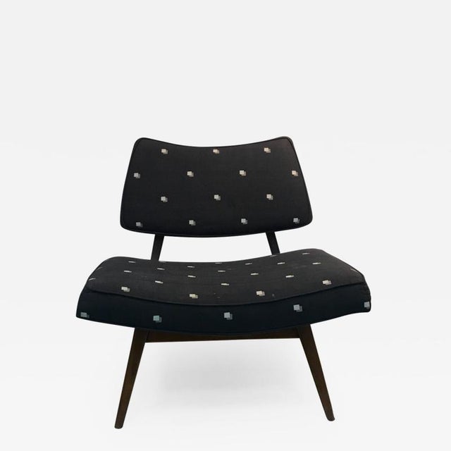 Textile Jens Risom Mid Century Lounge Chair For Sale - Image 7 of 7