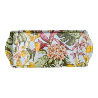 Gucci Style Botanical Melamine Tray For Sale