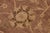 1990s Classic Ziegler Brown Beige Hand-Knotted Wool Rug - 9'0'' X 12'1'' For Sale - Image 5 of 8