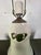 Vintage Hand-Painted Studio Pottery Ceramic Table Lamp With Abstract Motif For Sale In New York - Image 6 of 9