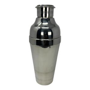 Christofle Gallia Ondulations Cocktail Shaker by Luc Lanel, c.1935