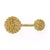 Contemporary Tiffany & Co. Vintage 18k Yellow Gold Bead Ball Stud Cufflinks For Sale - Image 3 of 4