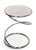 Iconic 1970's coil table attributed to Leon Rosen for the Pace Furniture Company. The table features bright tubular chrome...