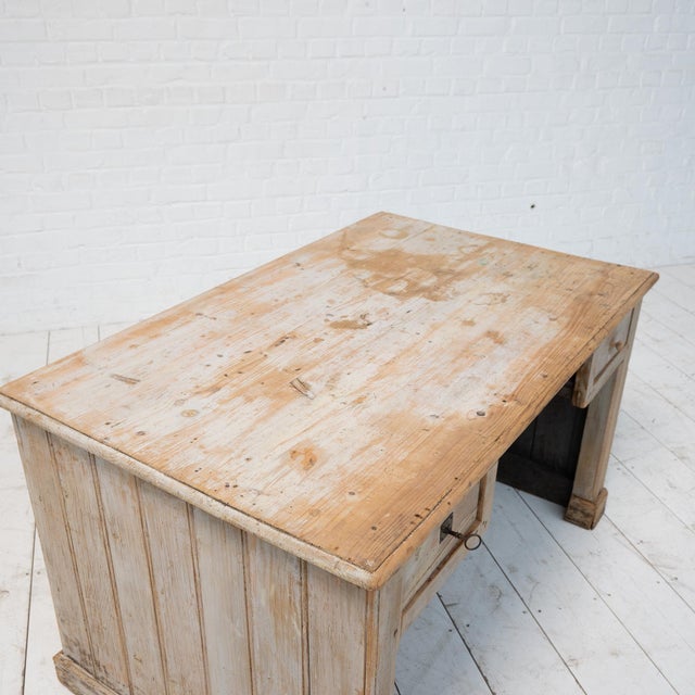 Wooden Drugstore Counter, 1920 For Sale - Image 9 of 10