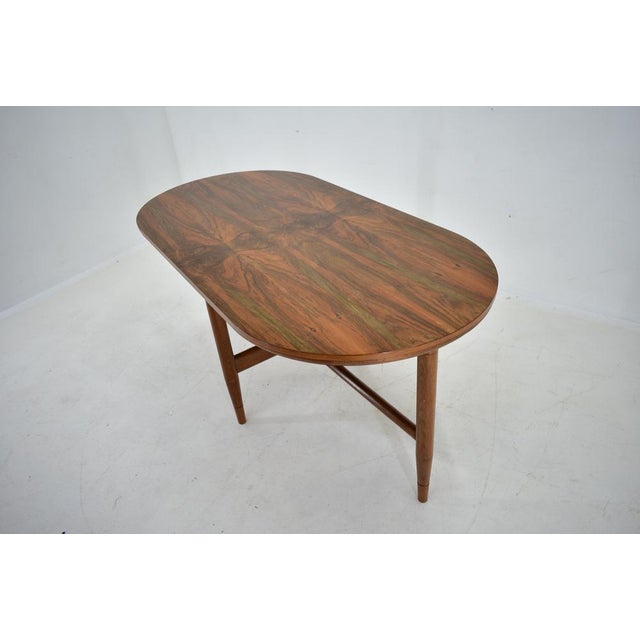 Beech Dining Table, Czechoslovakia, 1960s For Sale - Image 4 of 18