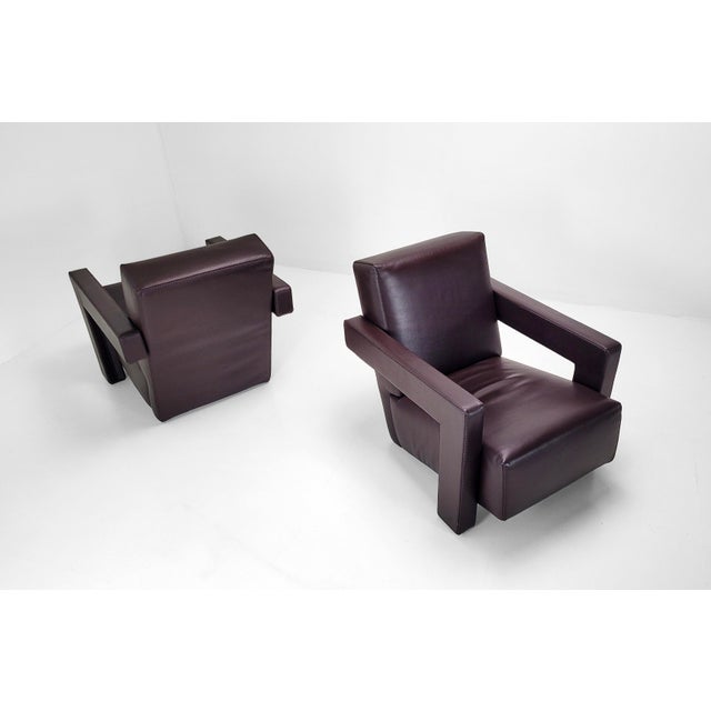 Early 21st Century Utrecht Armchairs by Gerrit Thomas Rietveld for Cassina, 2010s, Set of 2 For Sale - Image 5 of 16