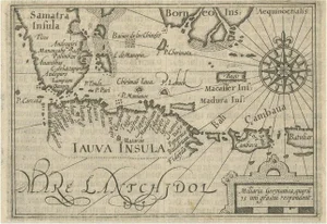 Small Map of Sumatra, 1614