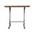 Cast Iron and Patinated Wood Bistro Table For Sale - Image 3 of 9