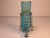Art Nouveau Antique Moser Blue Crystal Bud Vase: Applied Rigaree Art Glass For Sale - Image 3 of 9