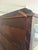 Antique Mahogany Wood Glass Curio Display Cabinet For Sale - Image 9 of 9