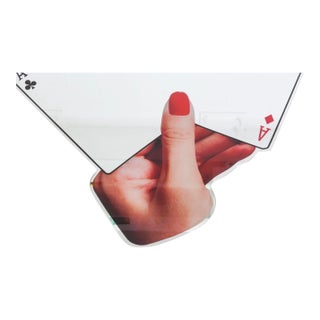 Giampiero Romano for Seletti Aces Poker Mirror For Sale