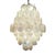 Italian Iridescent Murano Glass Disc Chandelier from Justfurnituress For Sale - Image 11 of 17