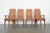 Brown Vintage Attributed to Hickory Manufacturing Co. Burl Wood Dining Chairs (Set of 8) For Sale - Image 8 of 18