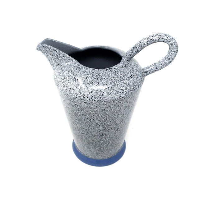 Ceramic 1980s Postmodern Cups, Saucers and Pitcher Set by Baldelli- 9 Pieces For Sale - Image 7 of 9