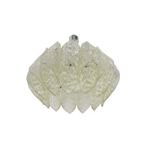 Vintage Hanging Lamp in Acrylic Glas For Sale - Image 12 of 16