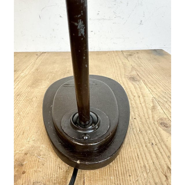 Vintage Brown Adjustable Table Lamp, 1960s For Sale - Image 18 of 18